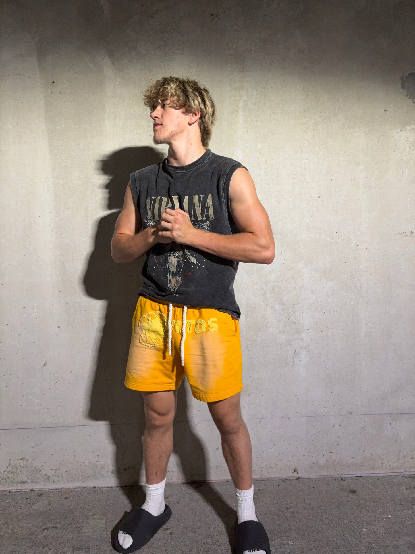 Yellow VLTDS Shorts